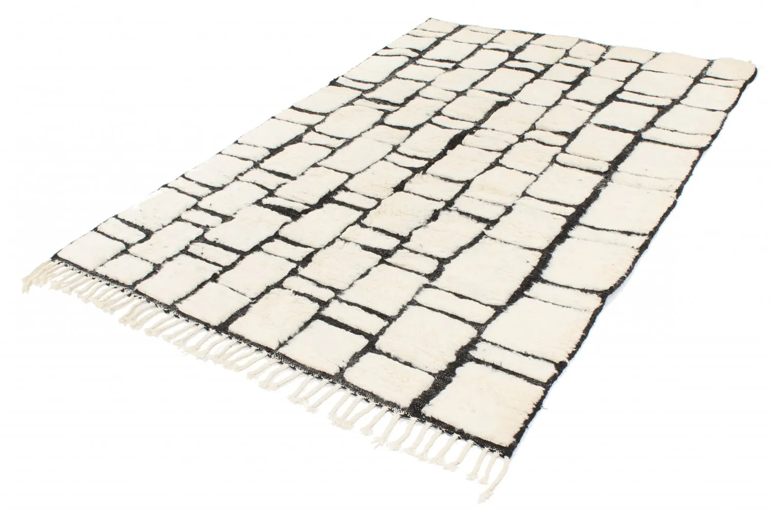 Kelim Marokkaanse Berber tapijt Beni Ouarain 270 x 150 cm
