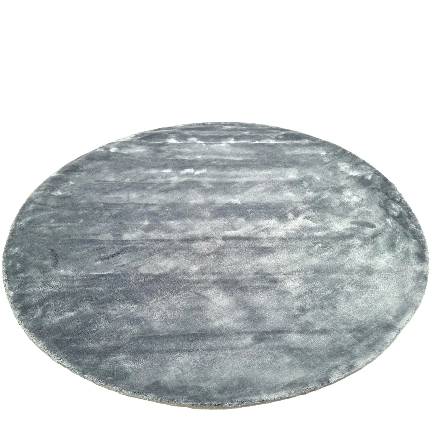 Rond vloerkleed - Jodhpur Special Luxury Edition (blauw/grijs)