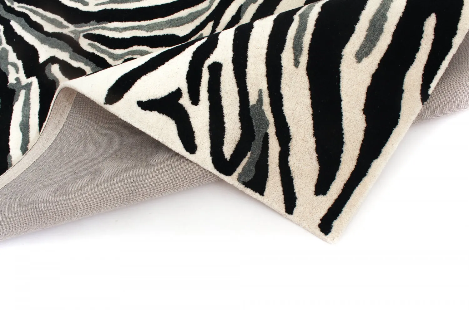 Wollen-vloerkleed - Zebra