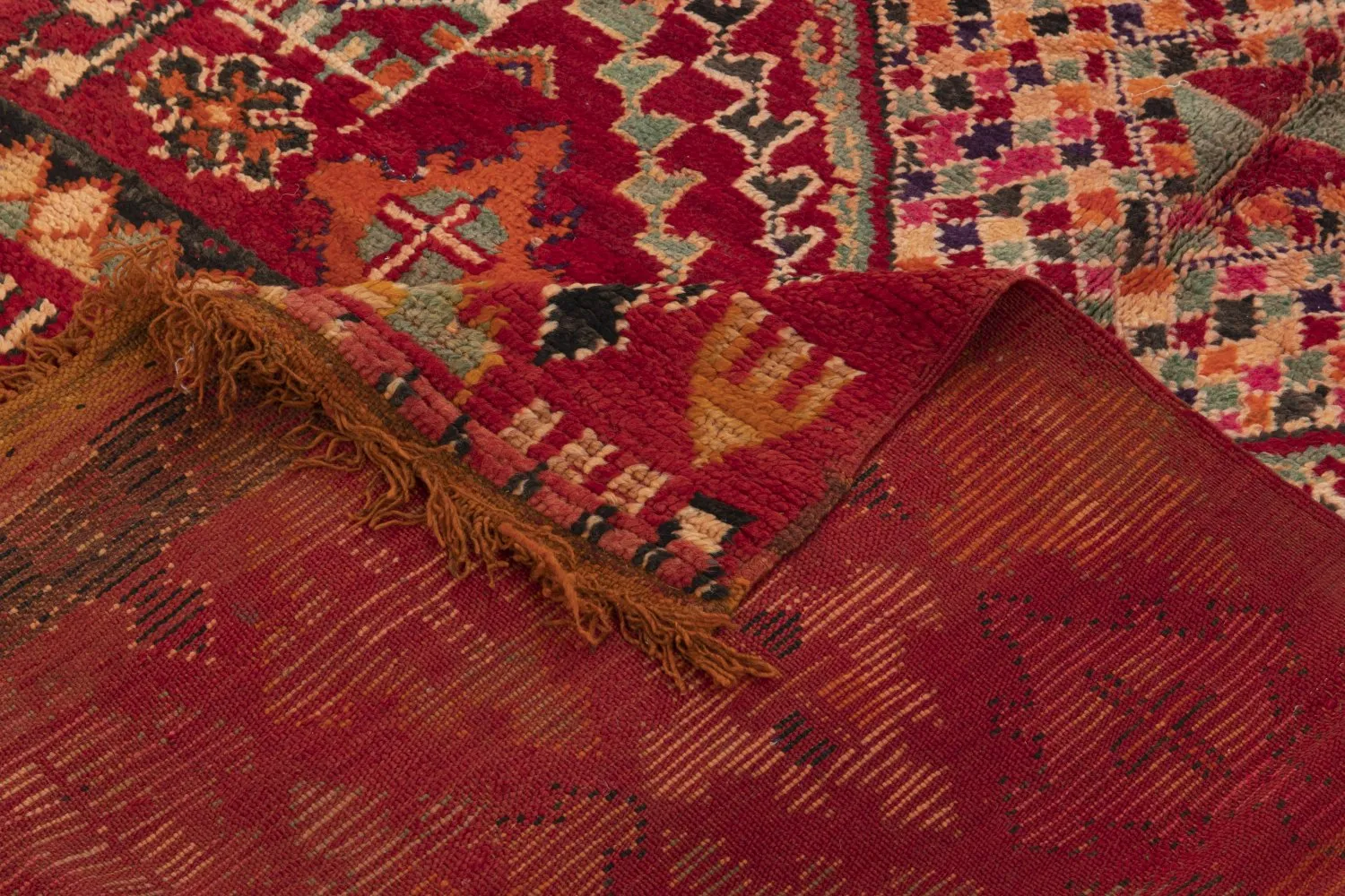 Kelim Marokkaanse Berber tapijt Azilal Special Edition 360 x 160 cm