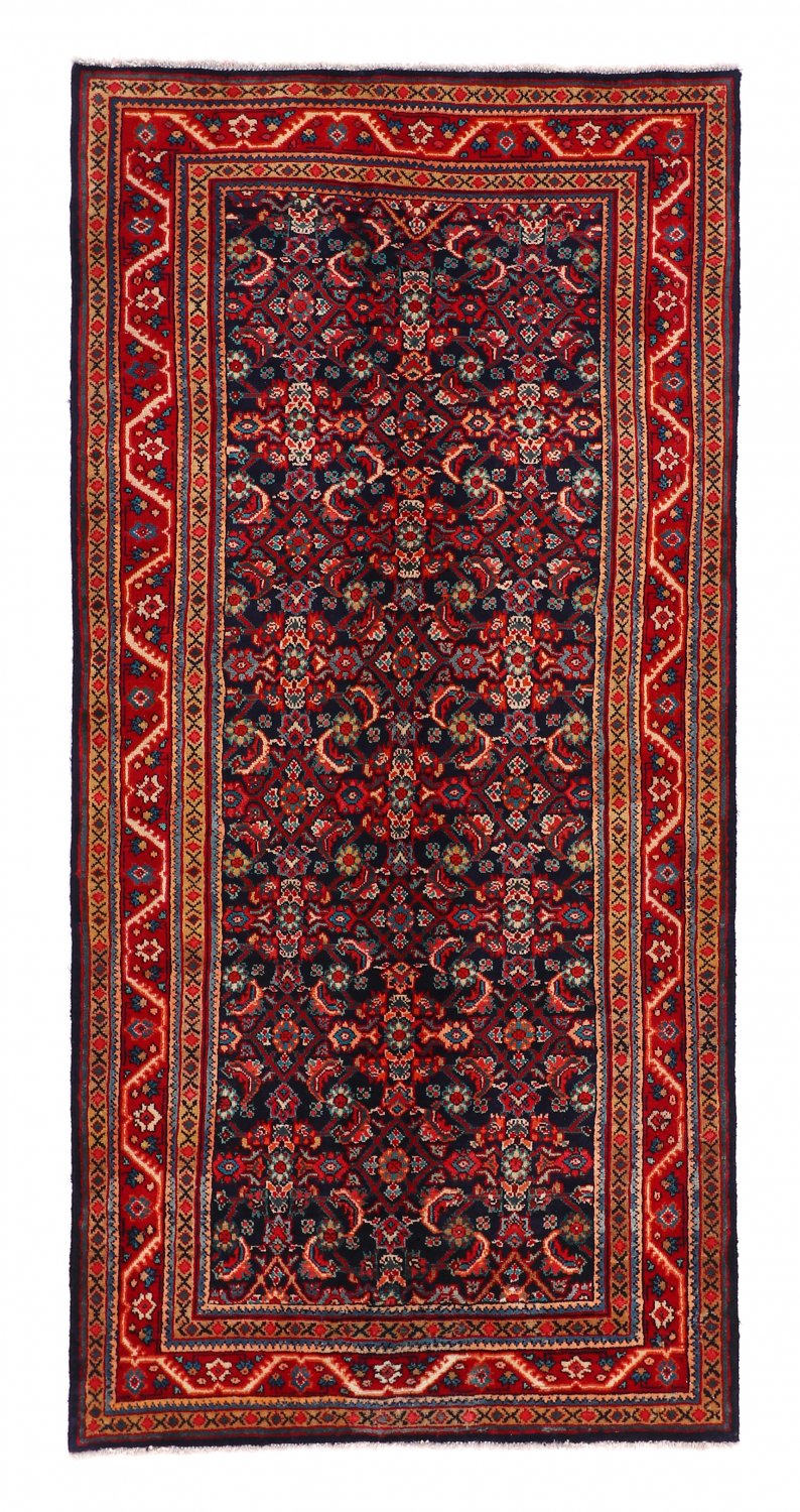 Perzisch tapijt Hamedan 303 x 143 cm
