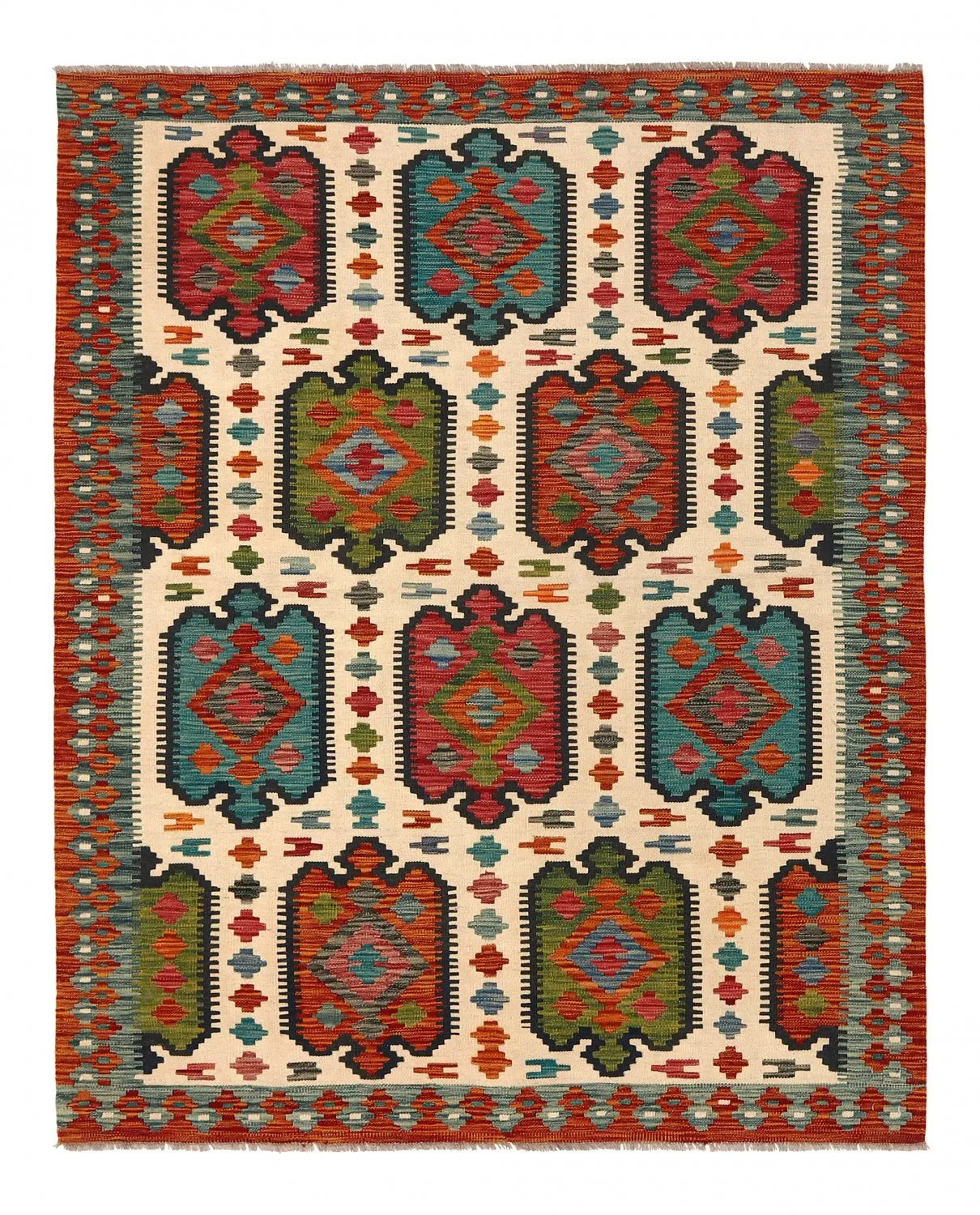Oriëntaals kilimkleed 191 x 155 cm