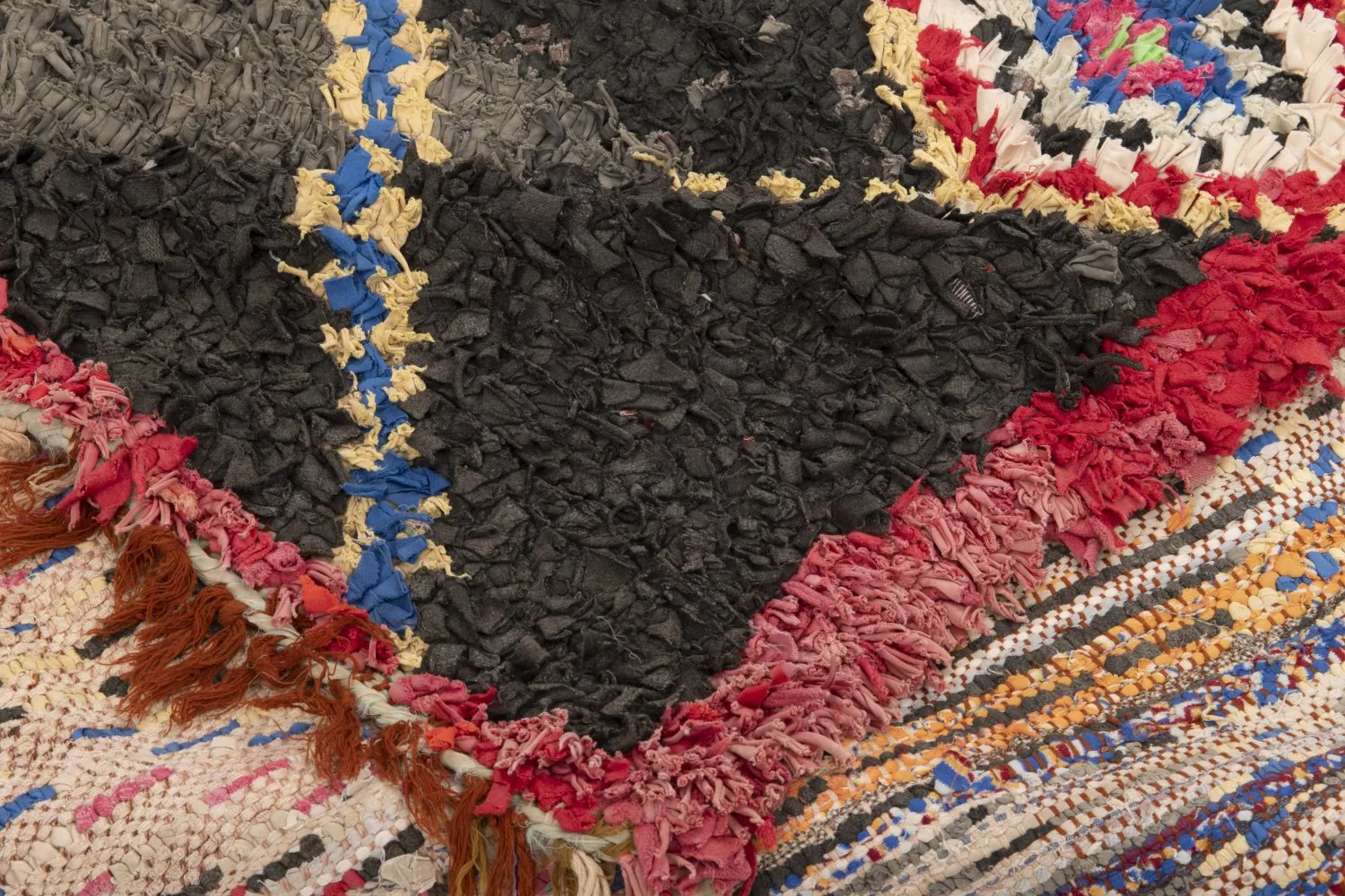 Marokkaanse Berber tapijt Boucherouite 335 x 125 cm