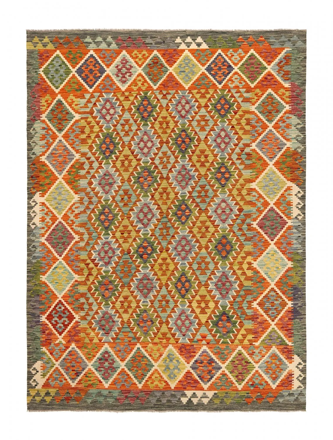 Oriëntaals kilimkleed 284 x 209 cm