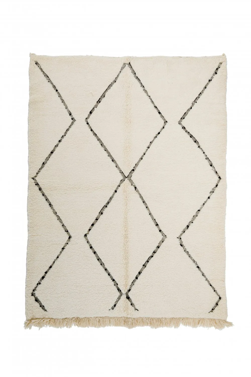 Kelim Marokkaanse Berber tapijt Beni Ouarain 260 x 165 cm