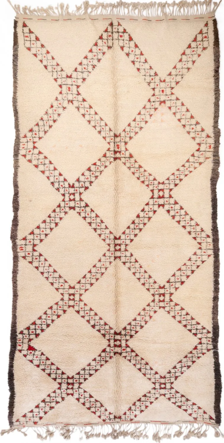Kelim Marokkaanse Berber tapijt Azilal 370 x 190 cm