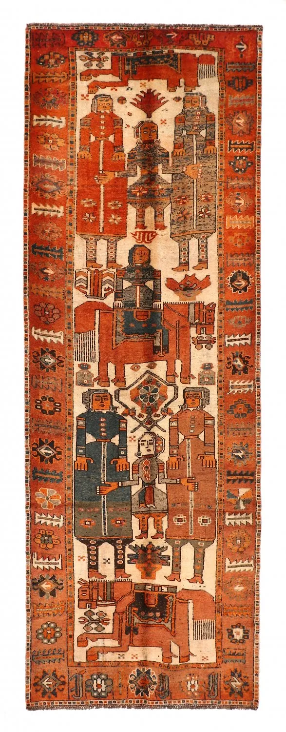 Oosters Tapijt Hamedan 405 x 138 cm