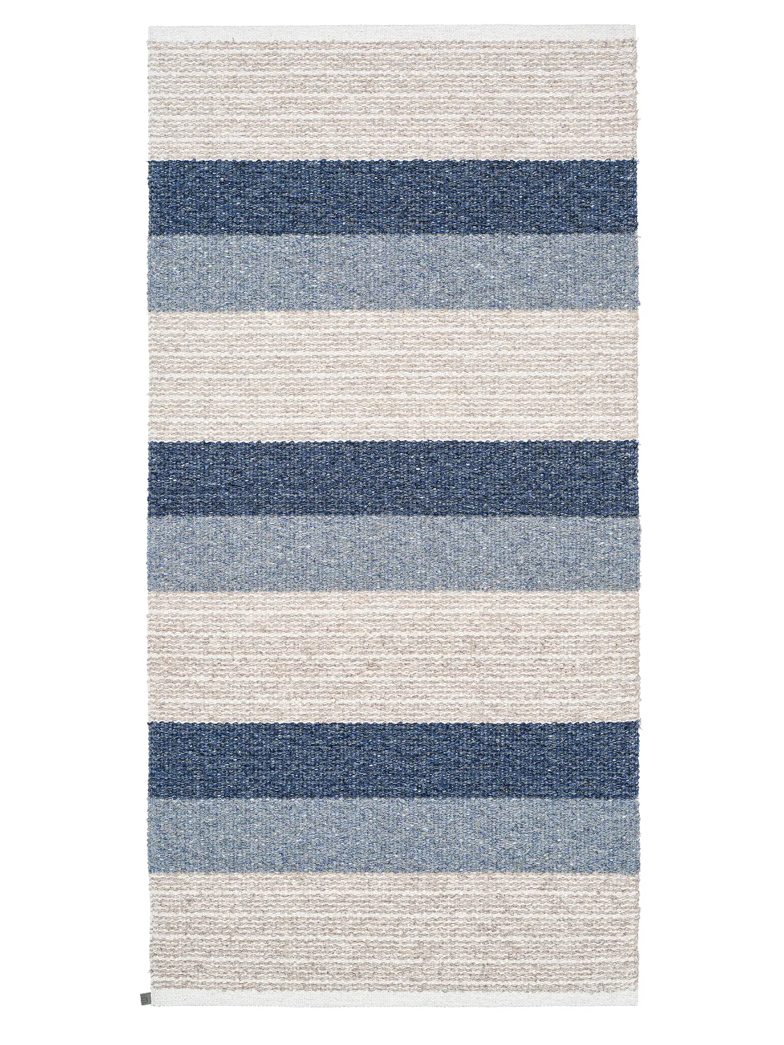 Tapijten van kunststof en garen - Horredsmattan Myra mix (blauw)
