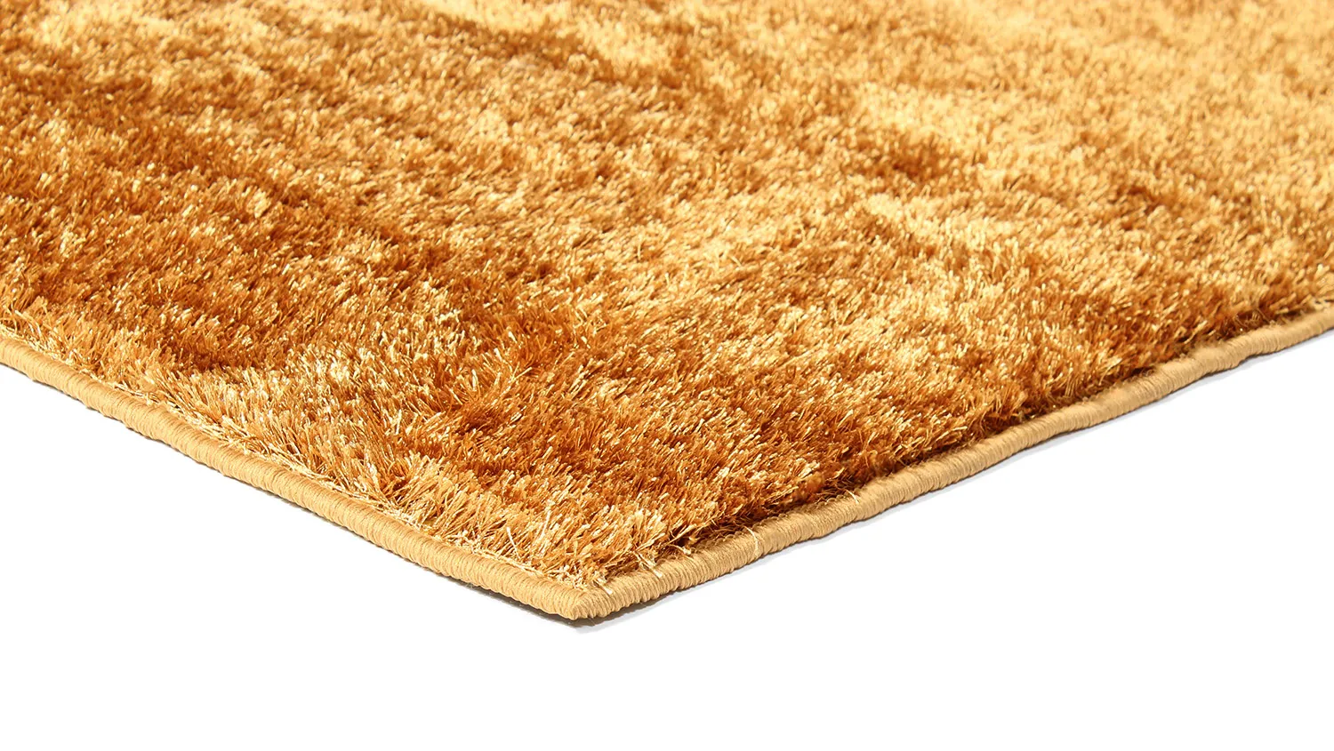Hoogpolig vloerkleed - Cosy (ocher)