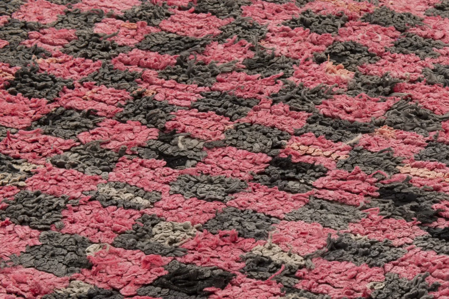 Marokkaanse Berber tapijt Boucherouite 230 x 140 cm