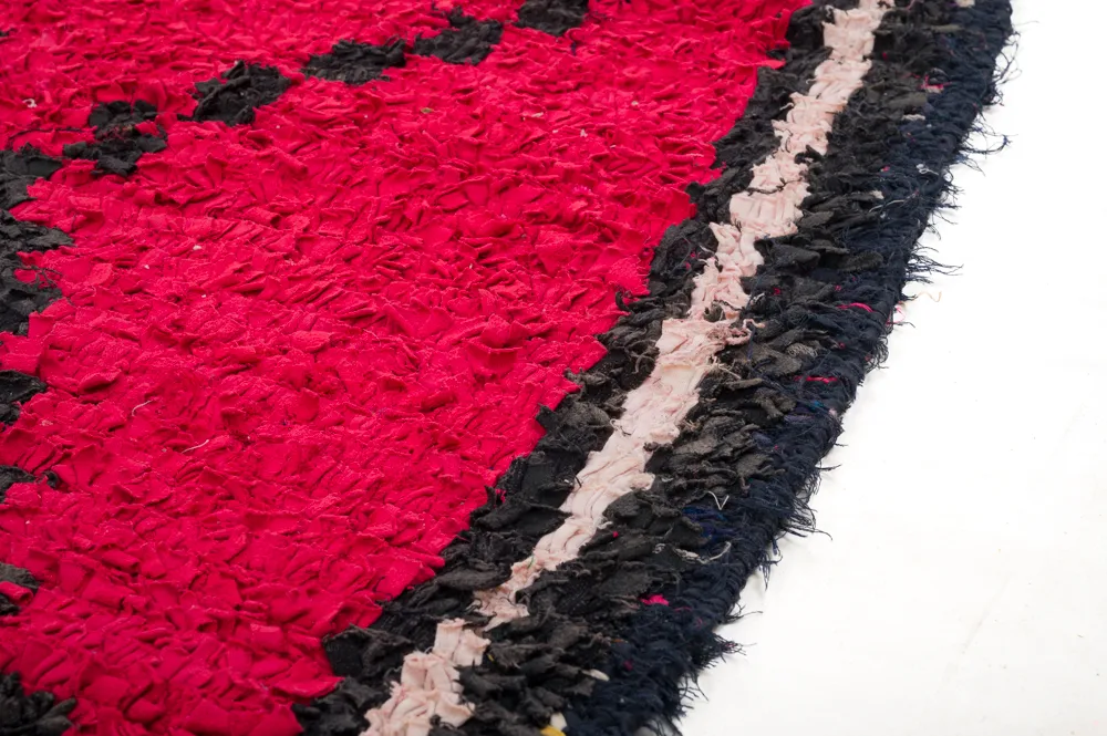 Marokkaanse Berber tapijt Boucherouite 310 x 145 cm