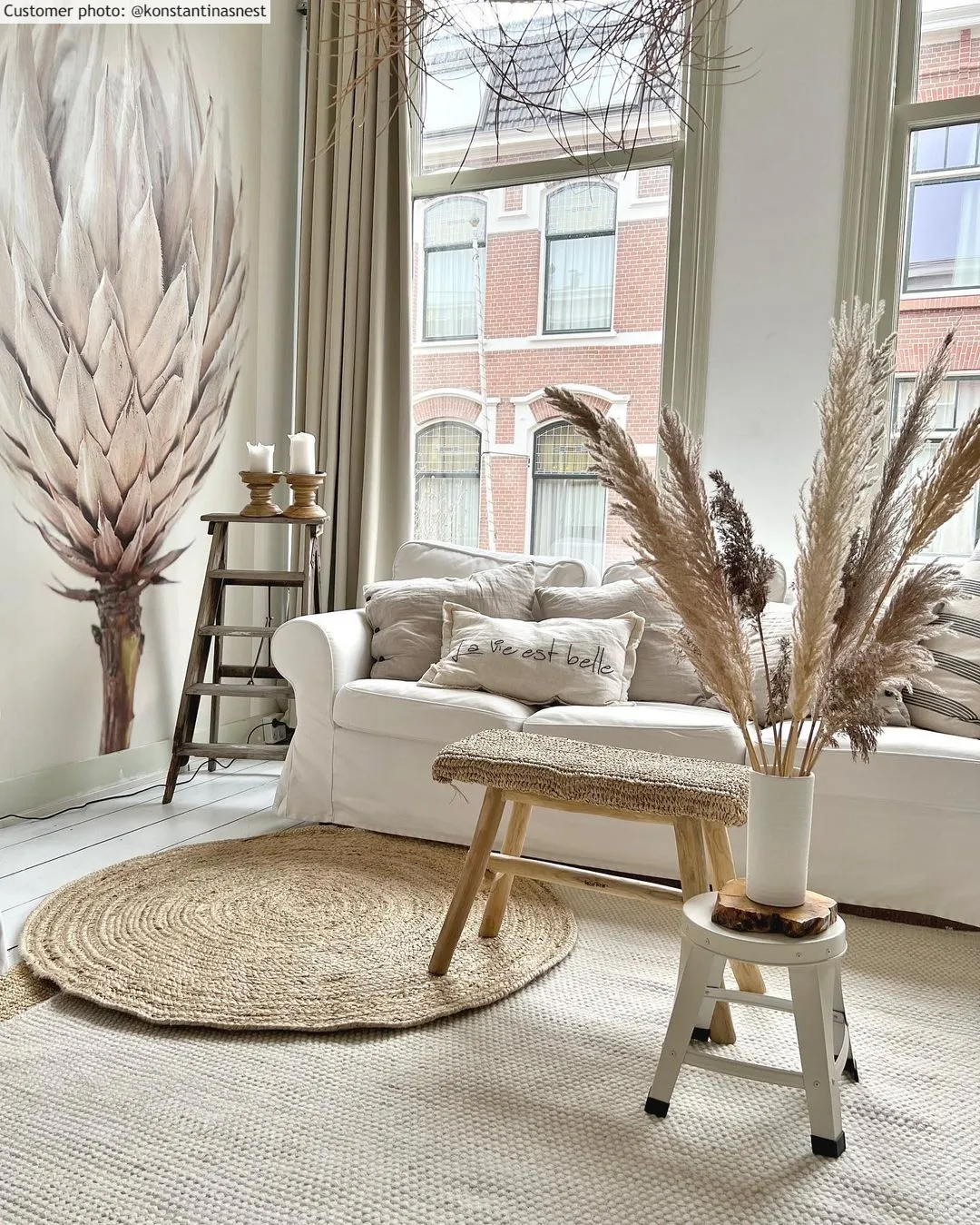 Wollen-vloerkleed - Coastal (creme)