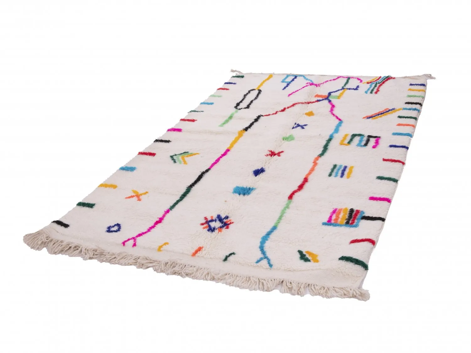 Kelim Marokkaanse Berber tapijt Azilal 260 x 150 cm