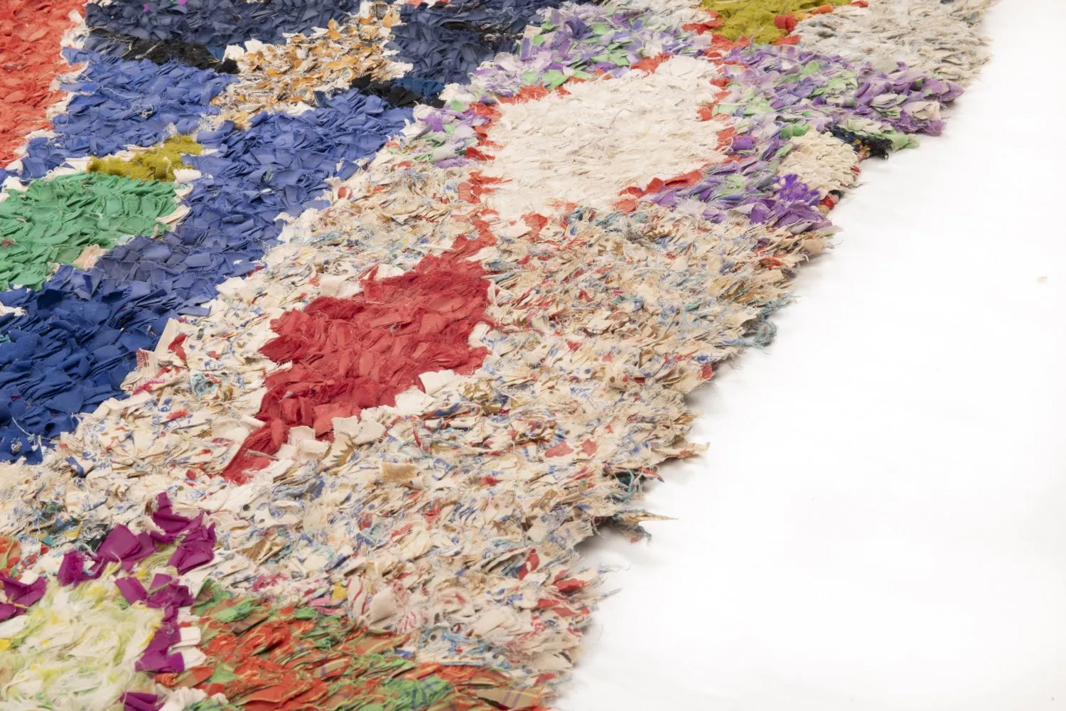 Marokkaanse Berber tapijt Boucherouite 295 x 150 cm