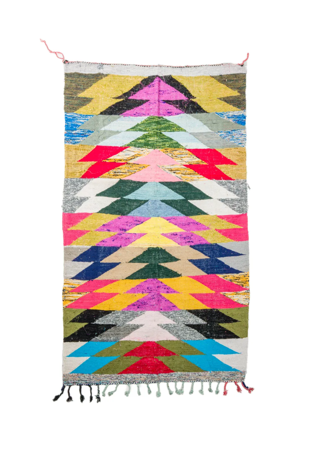 Marokkaanse Berber tapijt Boucherouite 155 x 255 cm