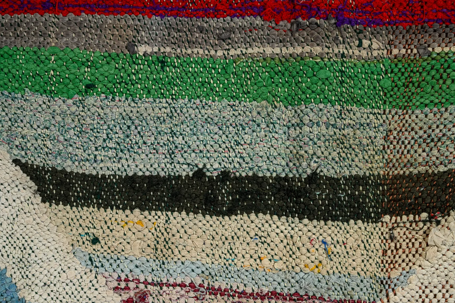 Marokkaanse Berber tapijt Boucherouite 145 x 295 cm
