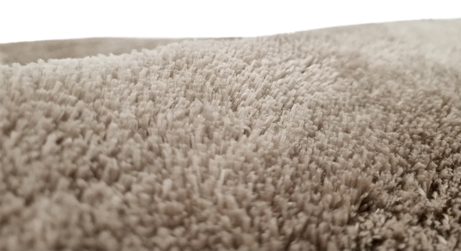 Ronde vloerkleden - Aranga Super Soft Fur (bruin)