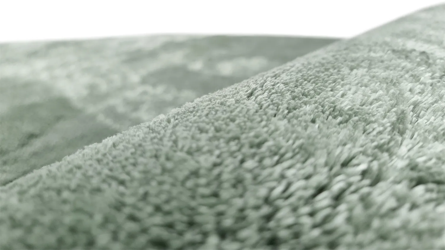 Ronde vloerkleden - Aranga Super Soft Fur (groen)