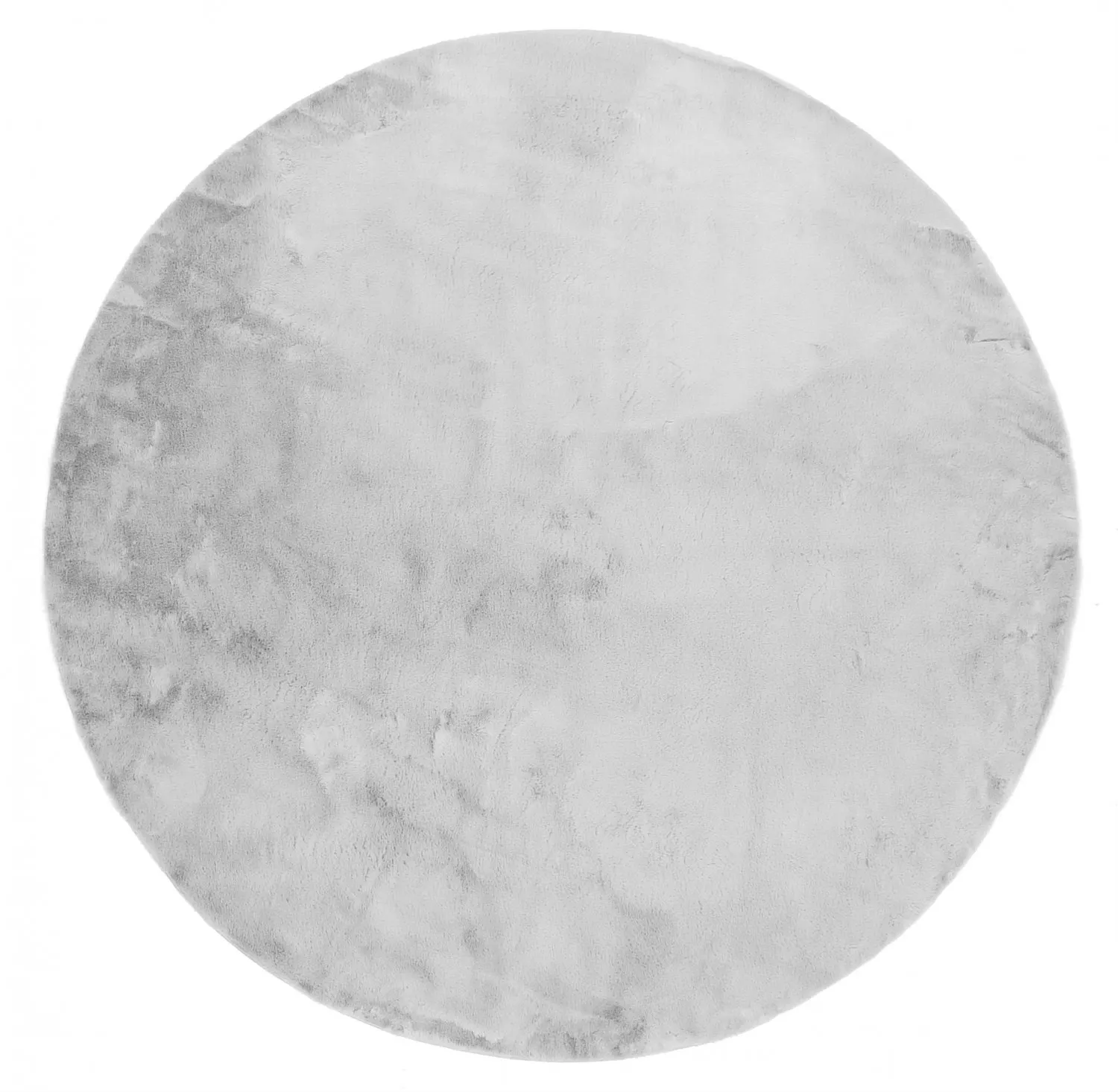 Ronde vloerkleden - Aranga Super Soft Fur (grijs)