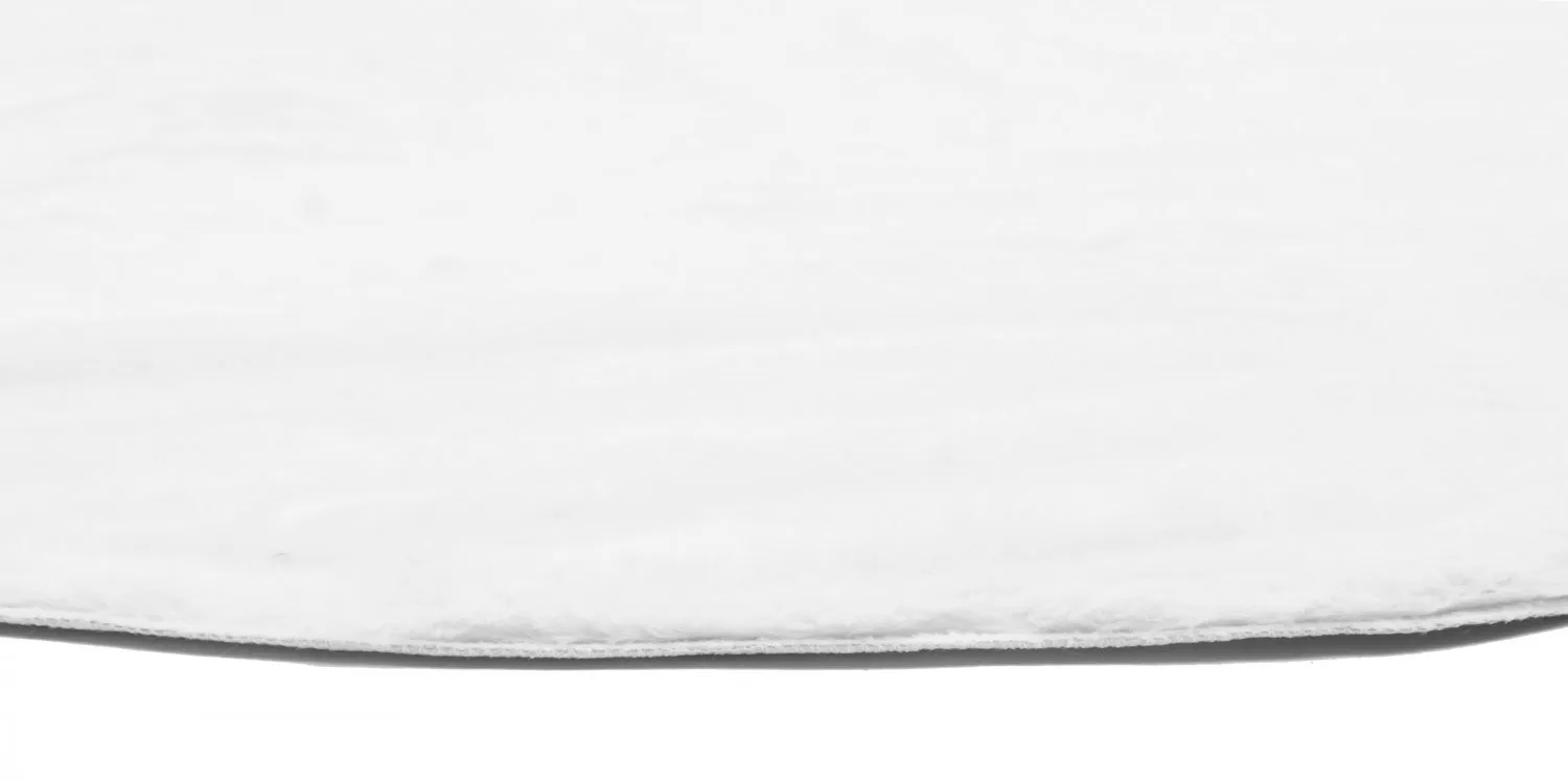 Ronde vloerkleden - Aranga Super Soft Fur (wit)