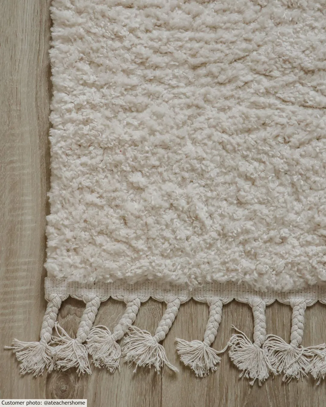Hoogpolig vloerkleed - Cudillero (beige)
