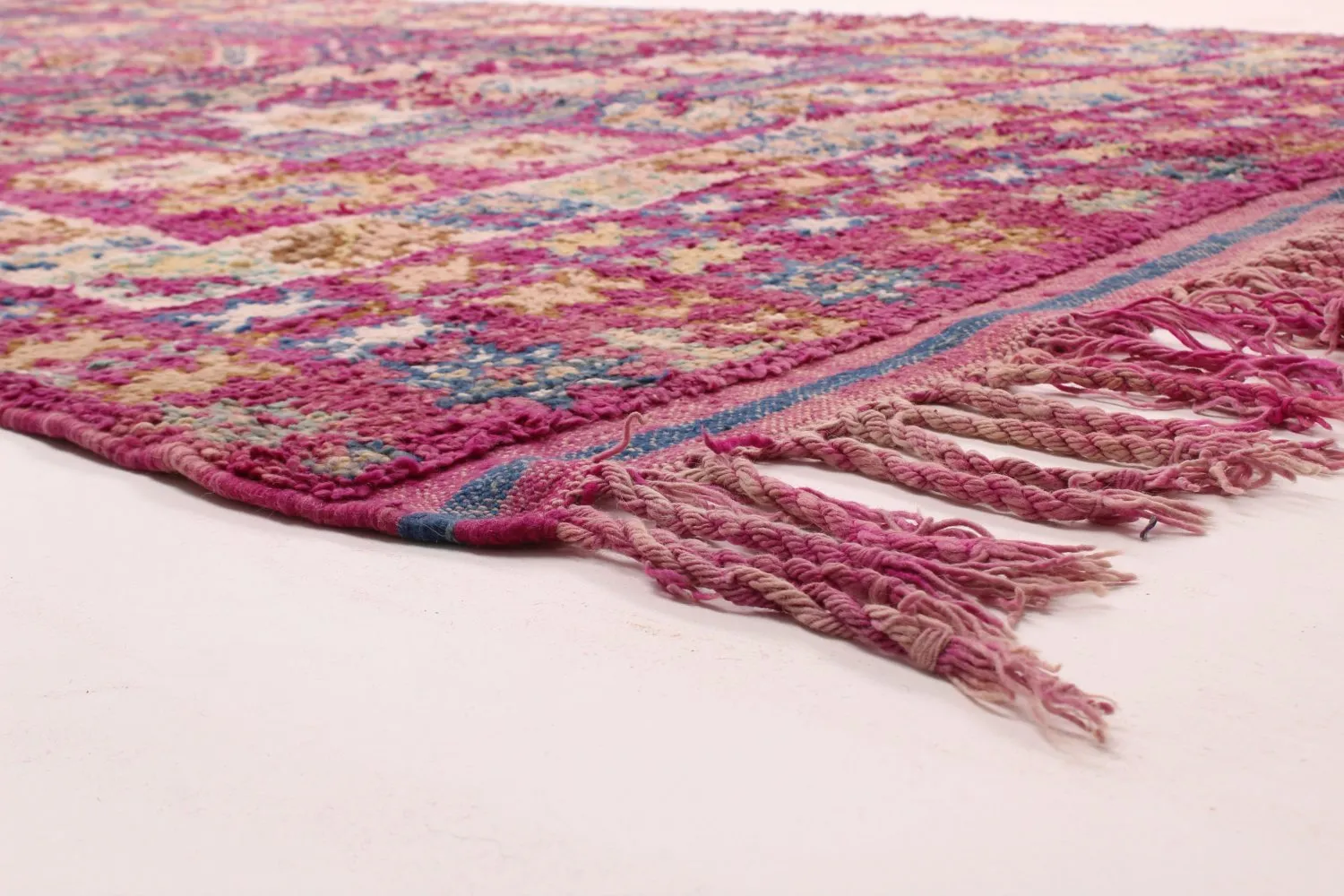 Kelim Marokkaanse Berber tapijt Azilal 370 x 190 cm