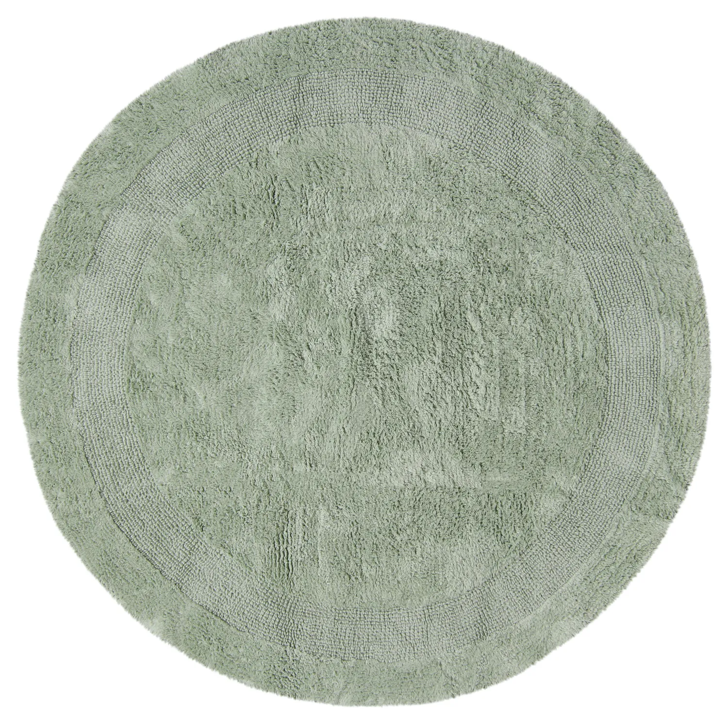 Ronde Badmat - Nila (licht groen)