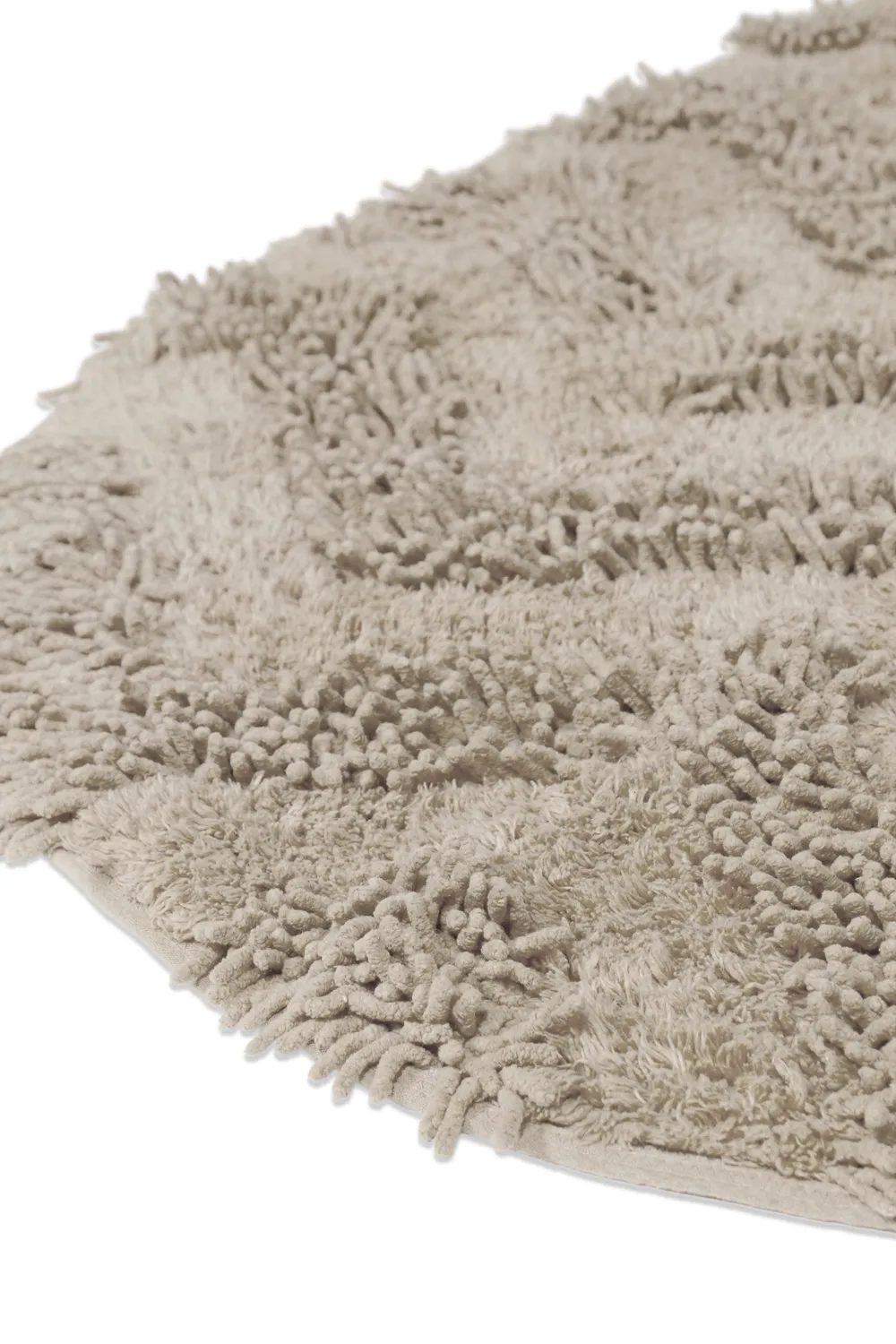 Ovale badmat - Tressa (beige)