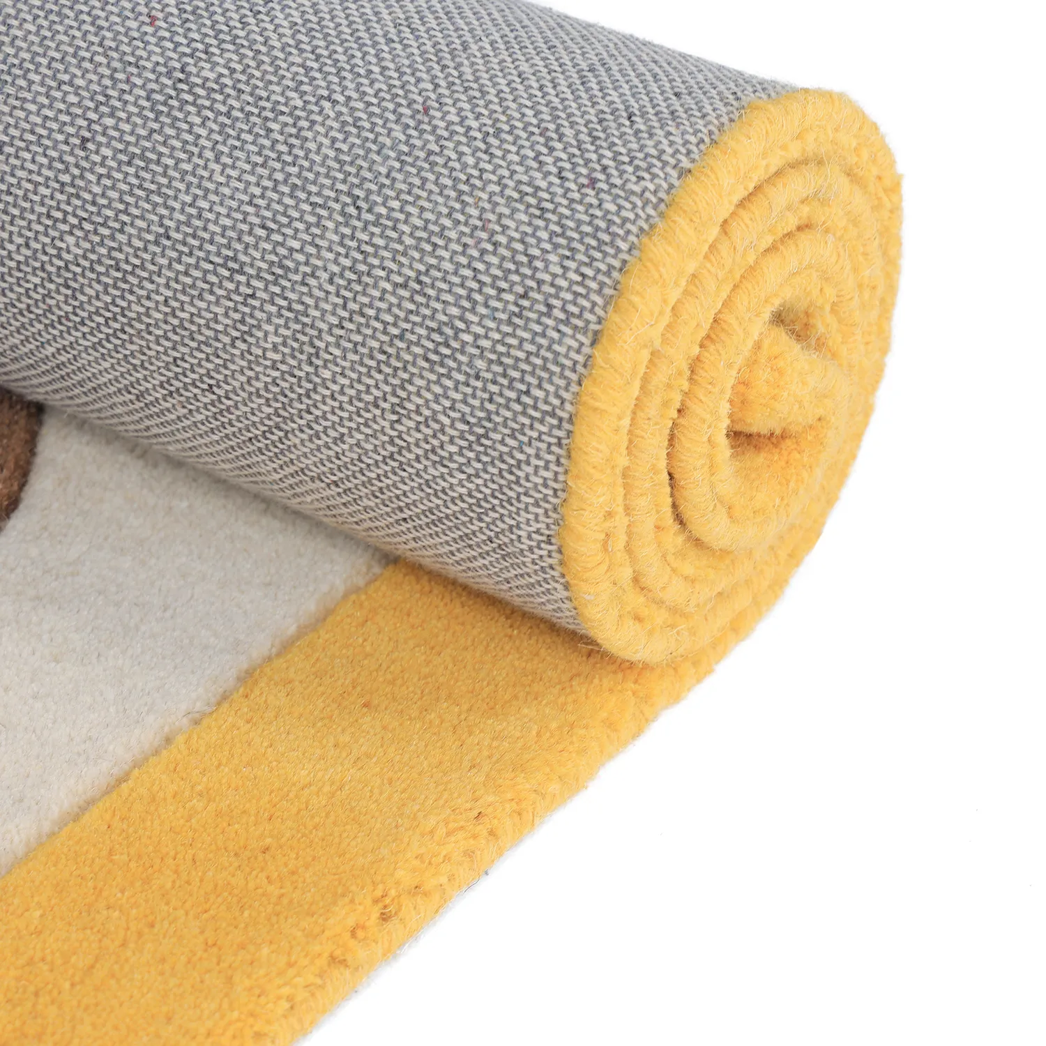 Kinderkleed - Lion Hand Tufted Wool Premium (beige/multi)