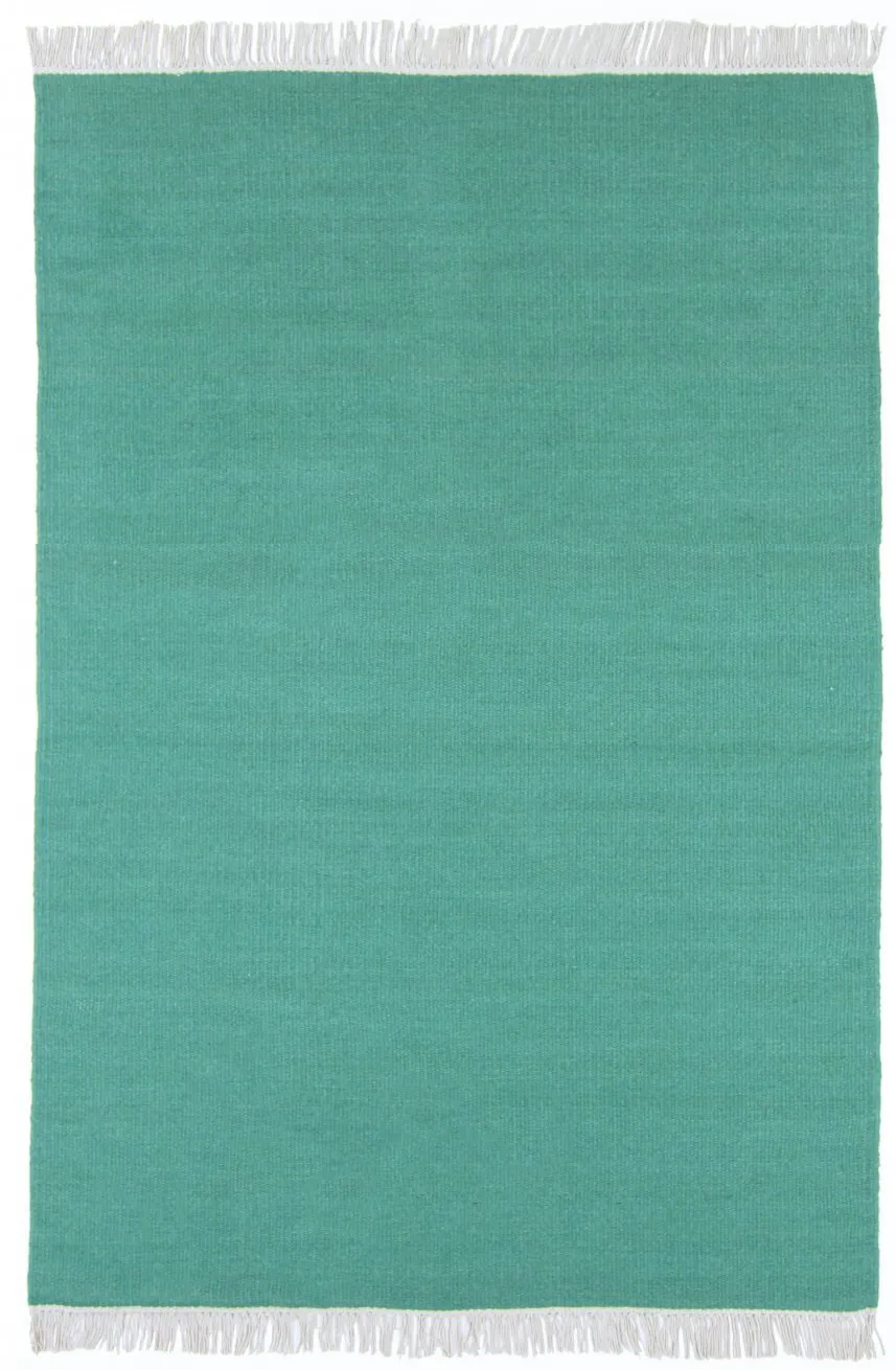 Wollen-vloerkleed - Bibury (groen)