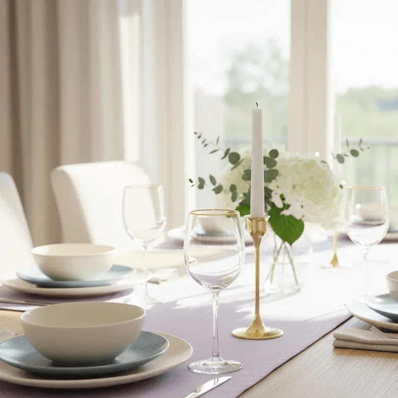 Placemat 2 stuks - Niva (lavendel)