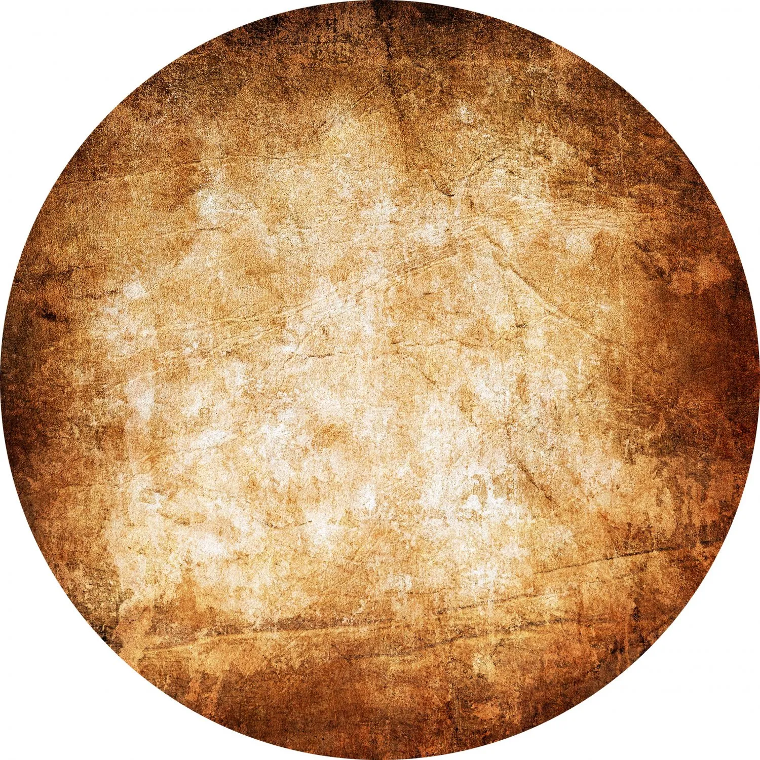 Rond vloerkleed - Rimini (bruin)