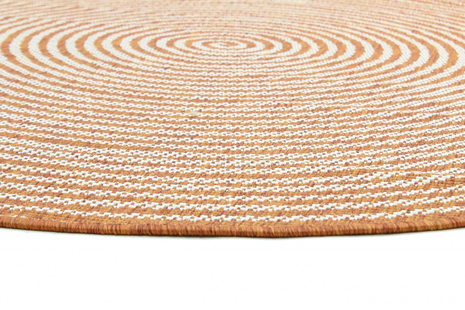 Rond vloerkleed - Ferragudo (oranje)