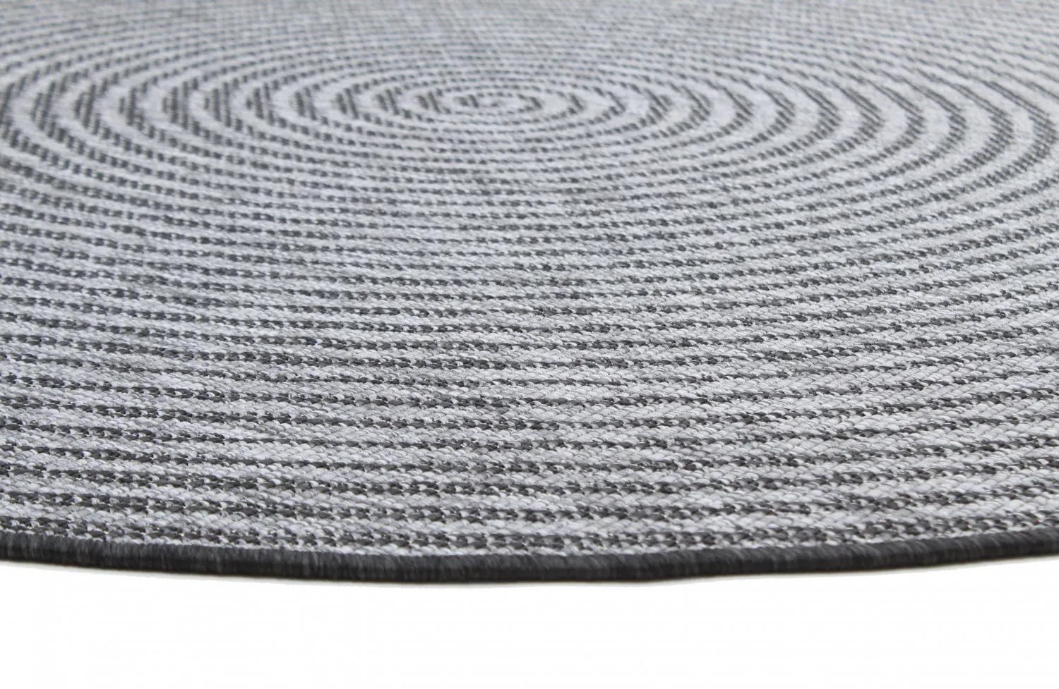 Rond vloerkleed - Ferragudo (antraciet)