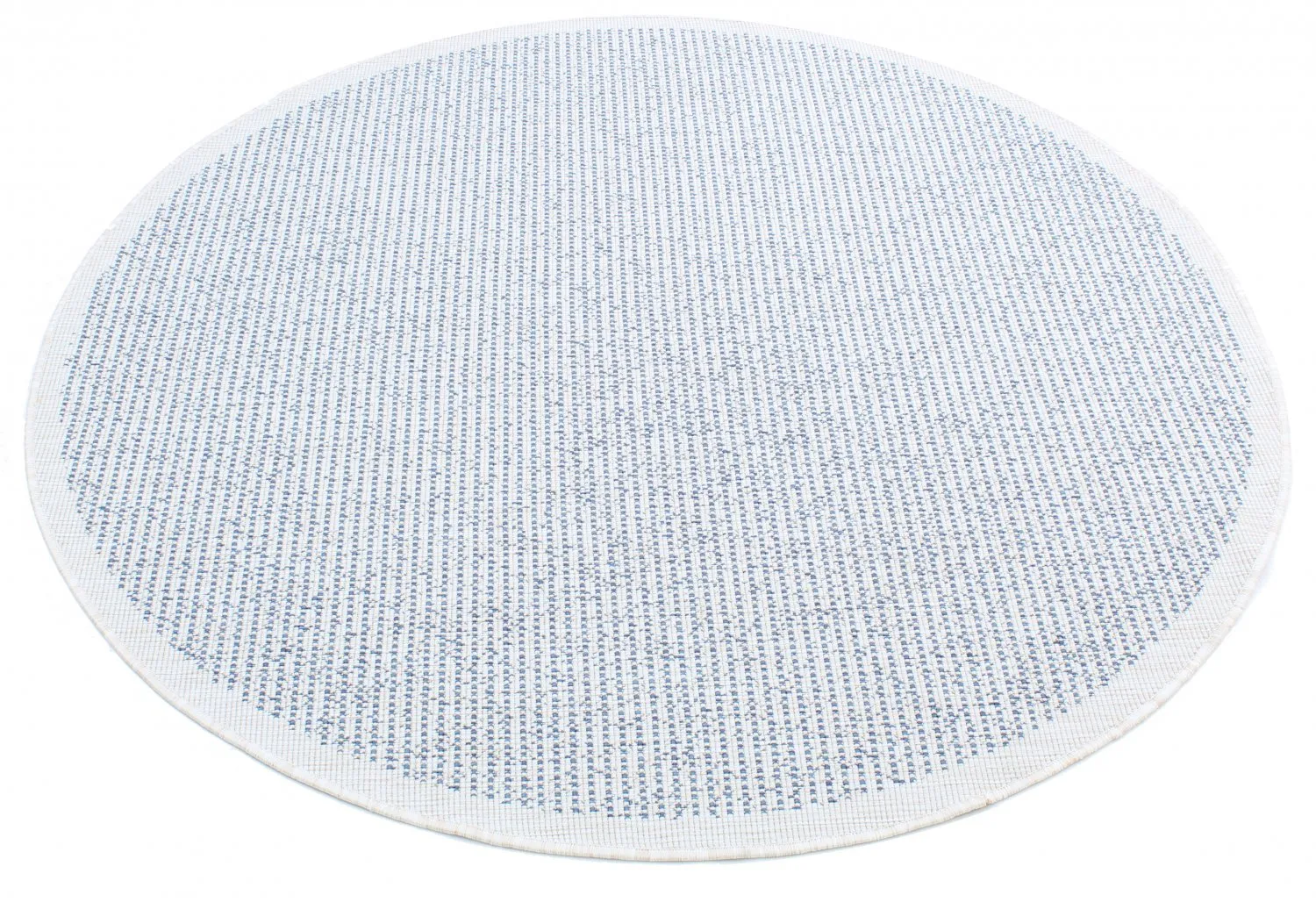 Rond vloerkleed - Tromsø (blauw)