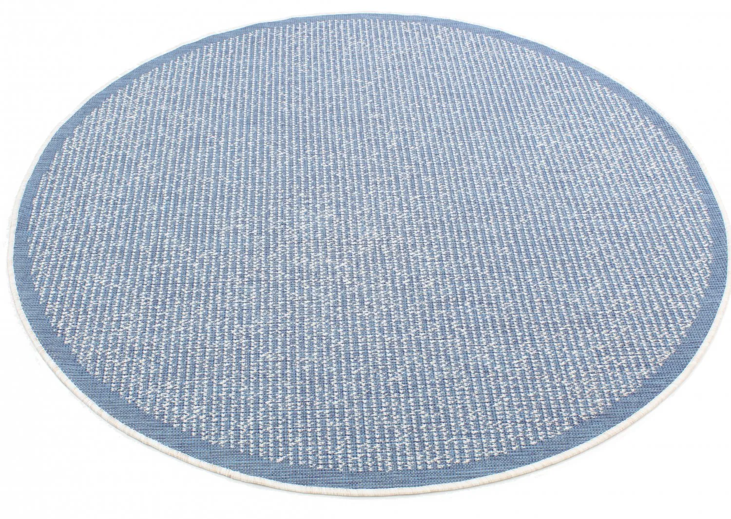 Rond vloerkleed - Tromsø (blauw)