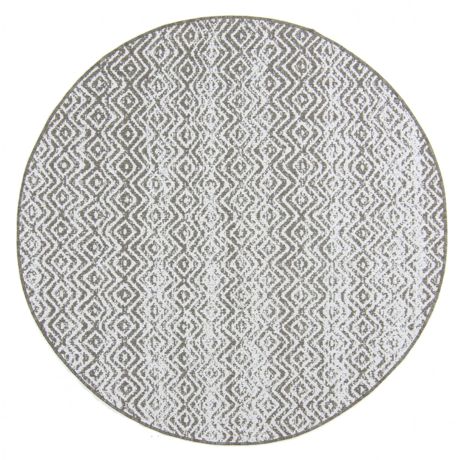 Rond vloerkleed - Harstad (bruine)