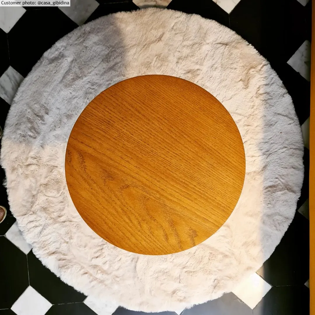 Ronde vloerkleden - Cloud Super Soft (offwhite)