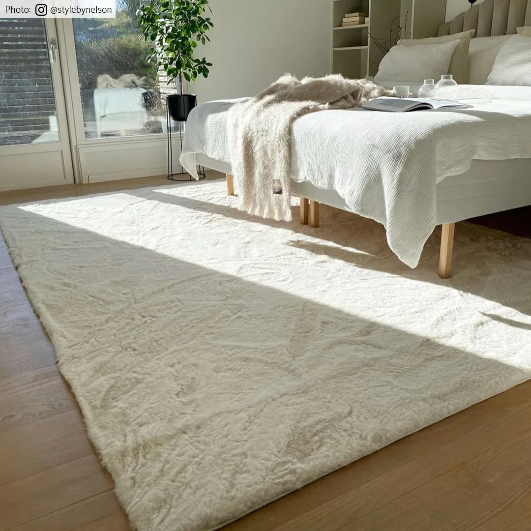 Hoogpolig vloerkleed - Cloud Super Soft (offwhite)