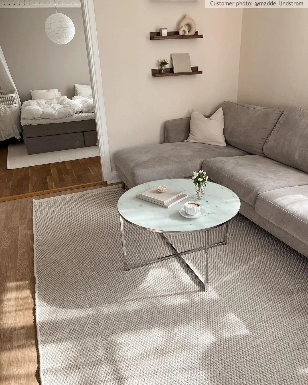 Wollen-vloerkleed - Coastal (creme)