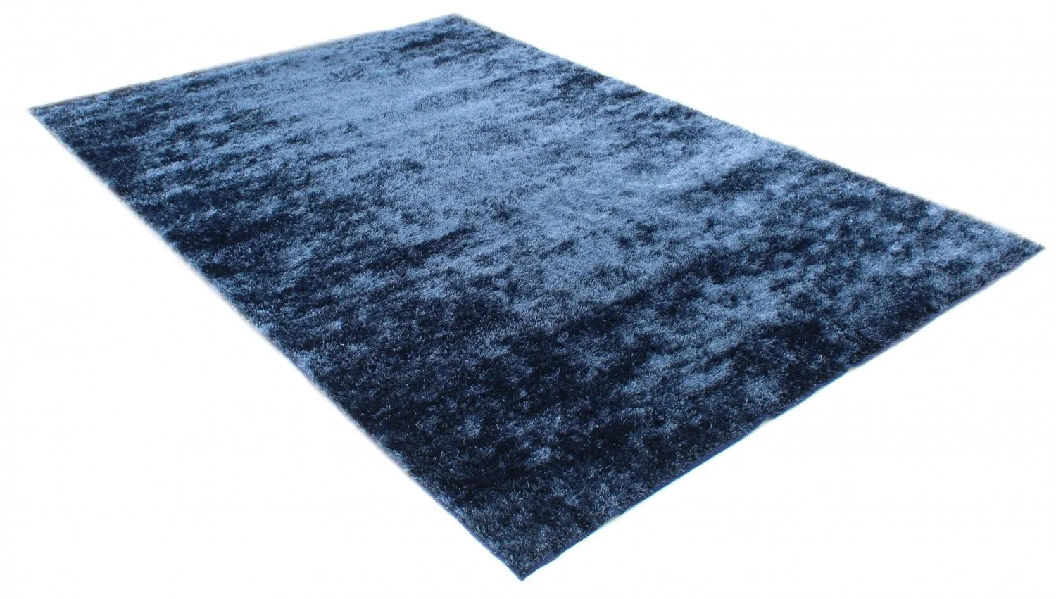 Hoogpolig vloerkleed - Cosy (donkerblauw)