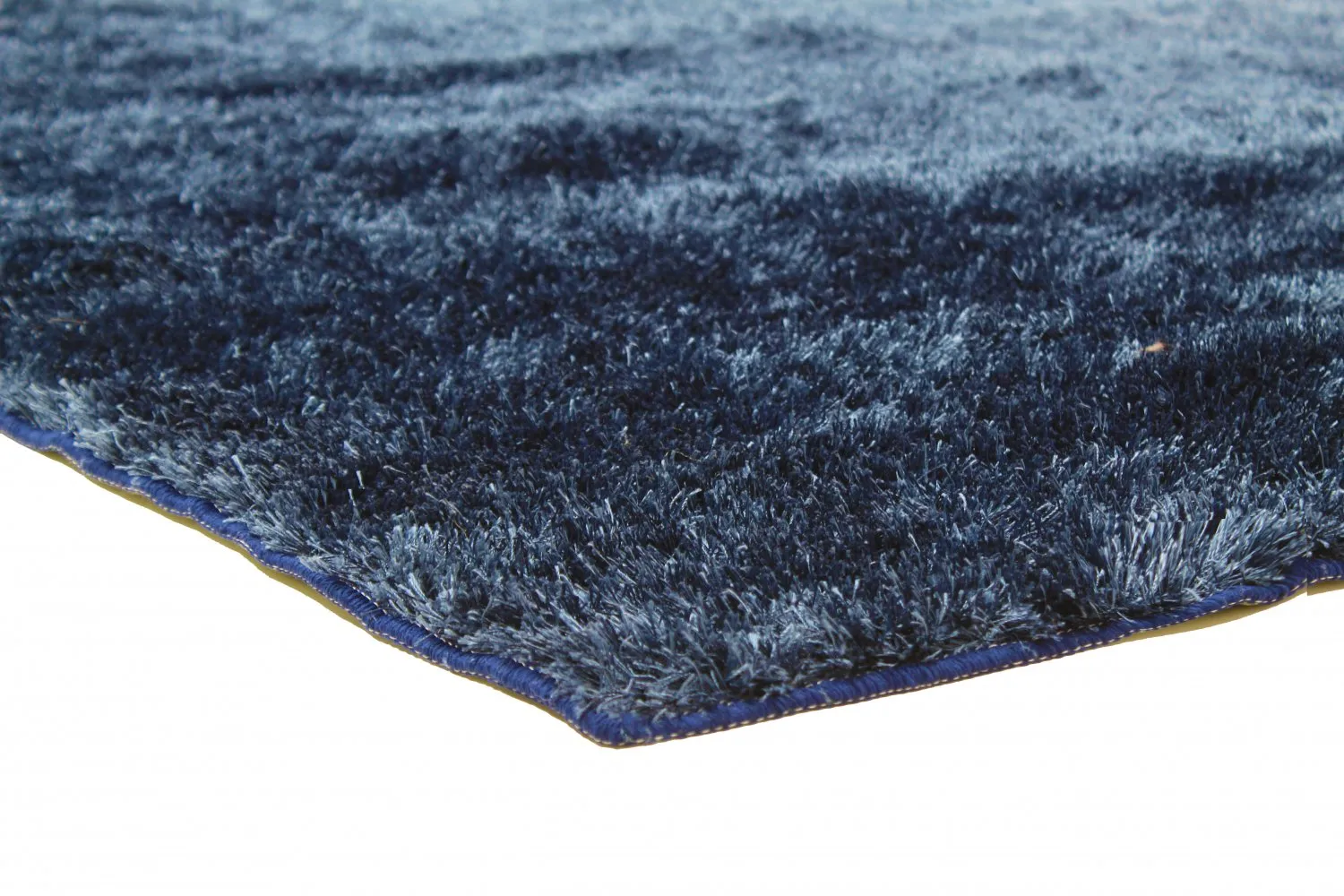 Hoogpolig vloerkleed - Cosy (donkerblauw)