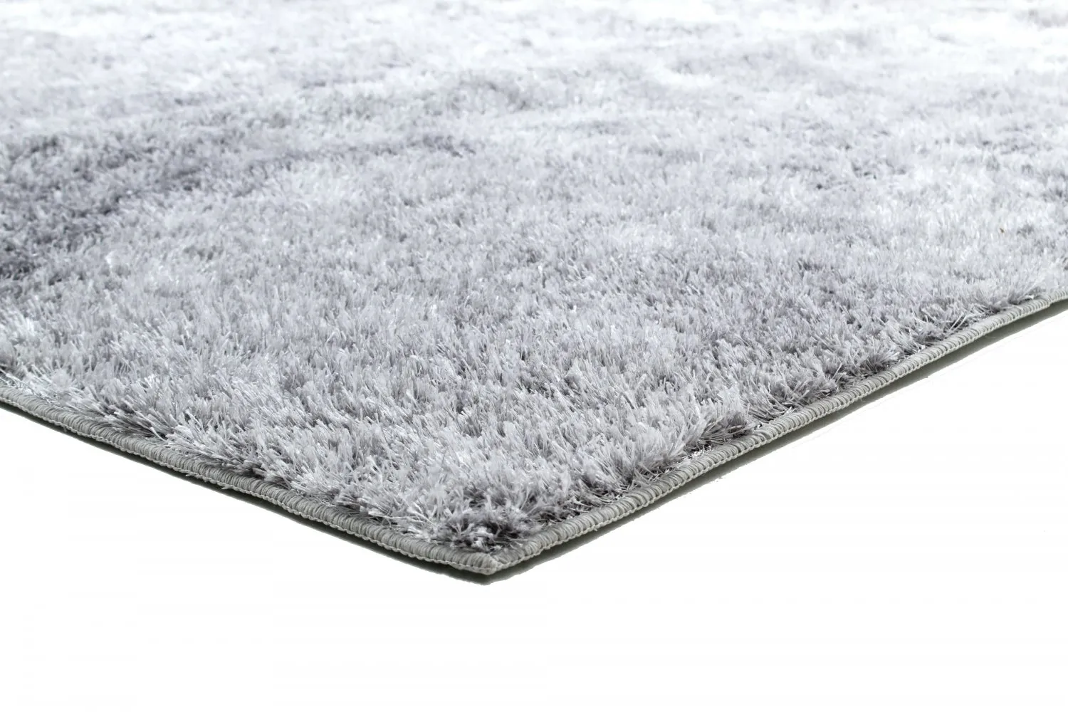 Hoogpolig vloerkleed - Cosy (zilver)