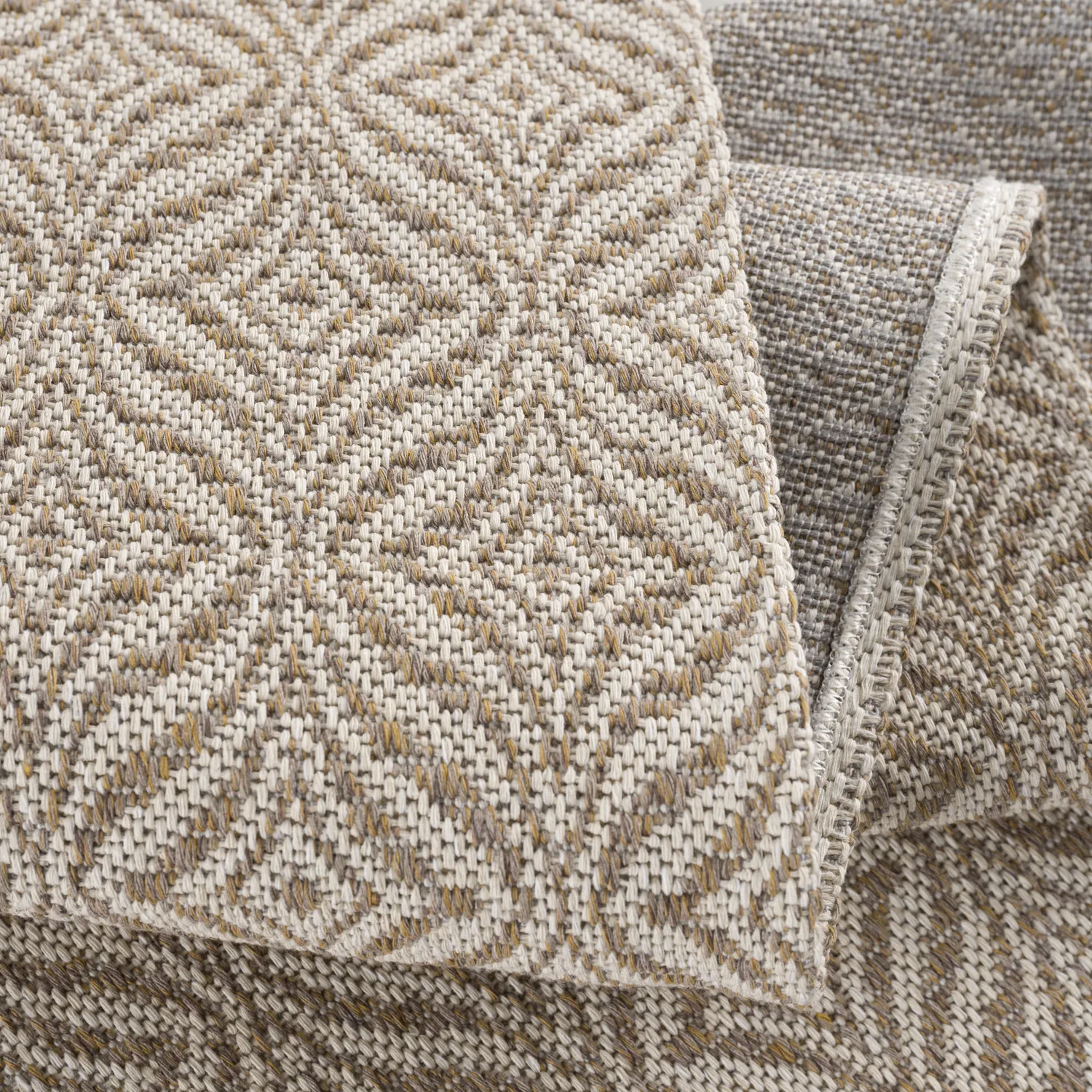 Vloerkleed Katoen - Hvitanes (beige)