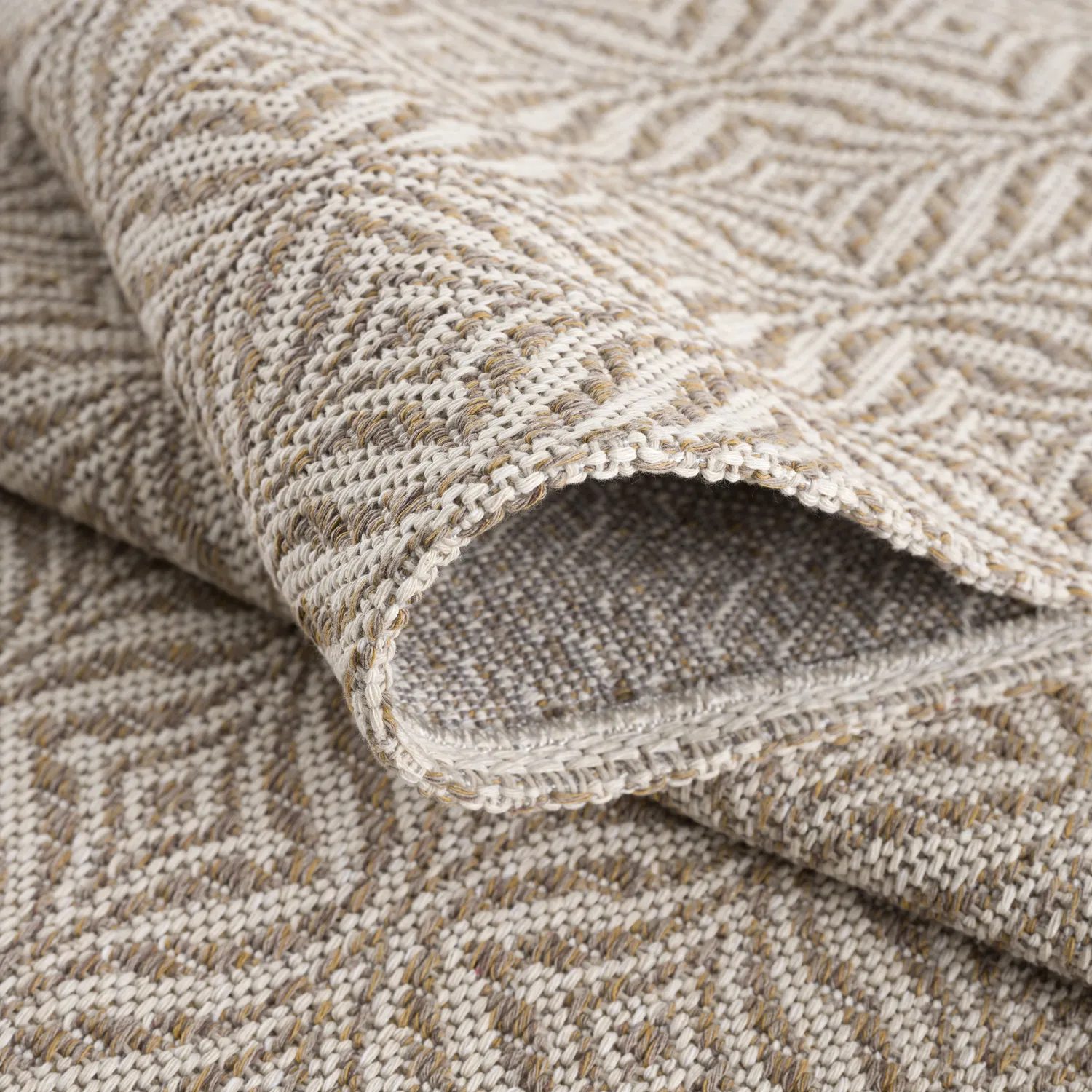 Vloerkleed Katoen - Hvitanes (beige)