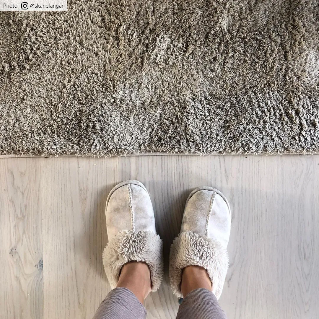 Hoogpolig vloerkleed - Soft Shine (beige)