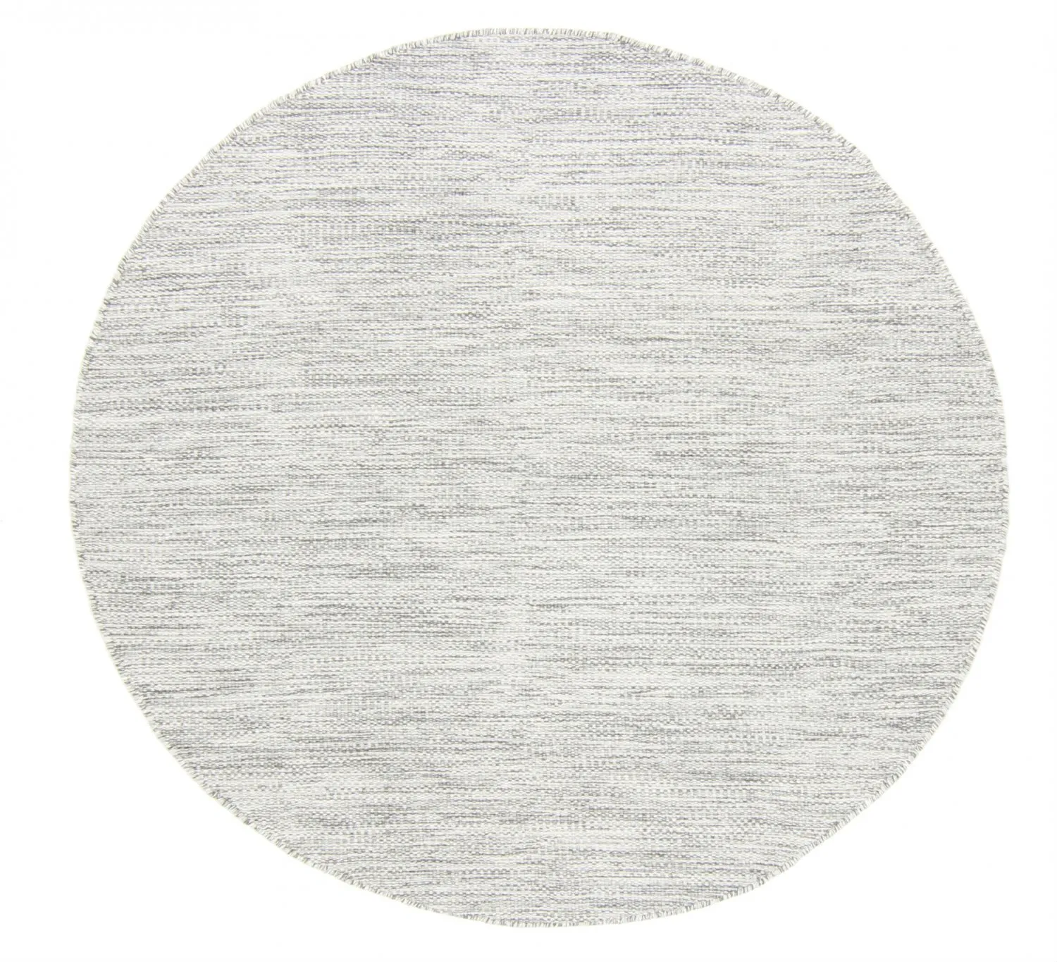 Ronde vloerkleden - Dhurry (grijs)