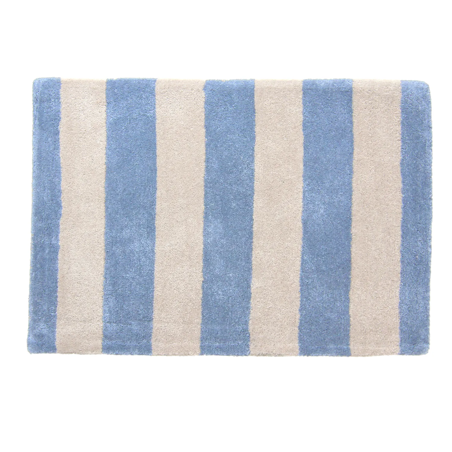 Deurmat - Maida (blauw/beige)