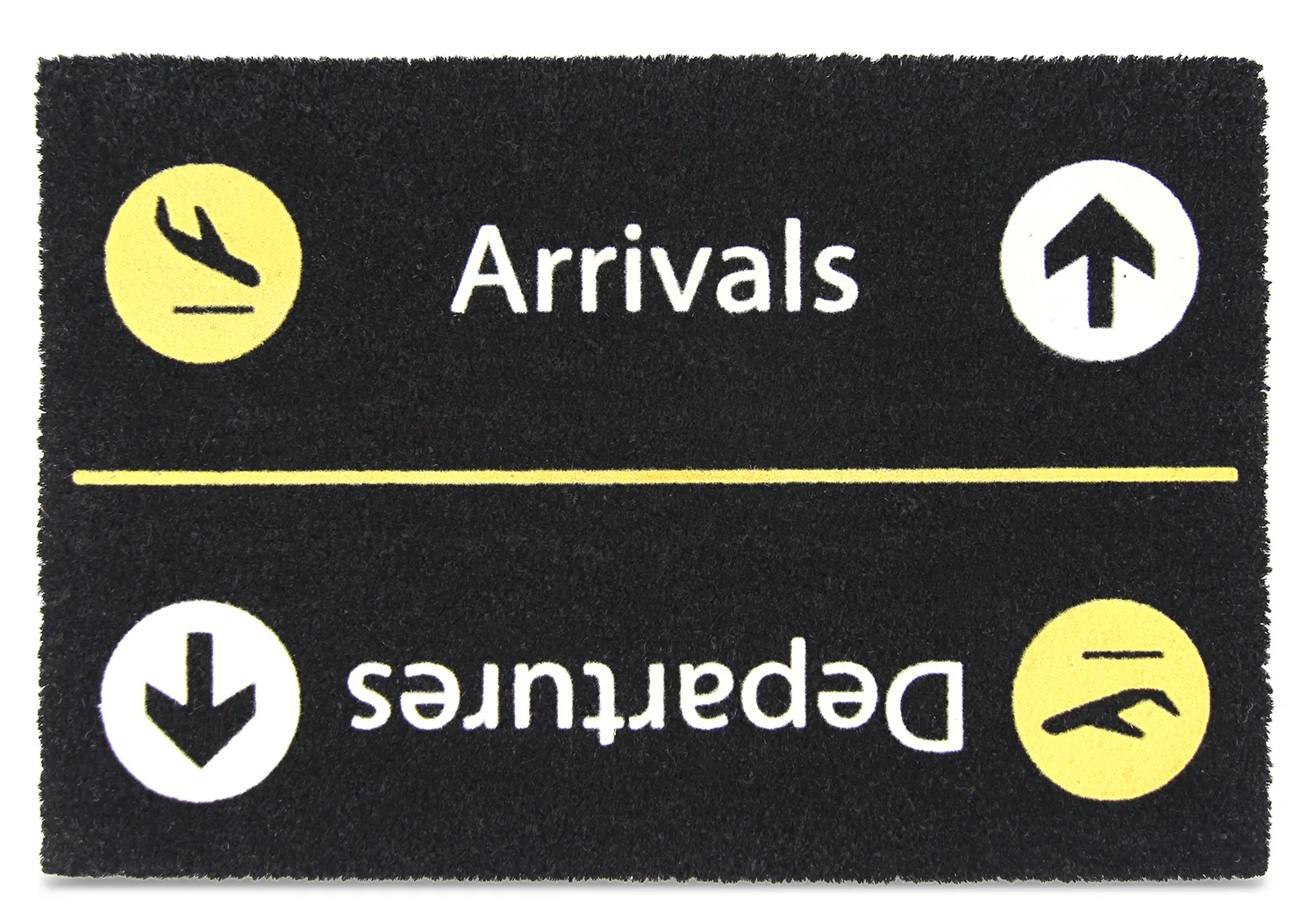 Deurmat - Airport (zwart)