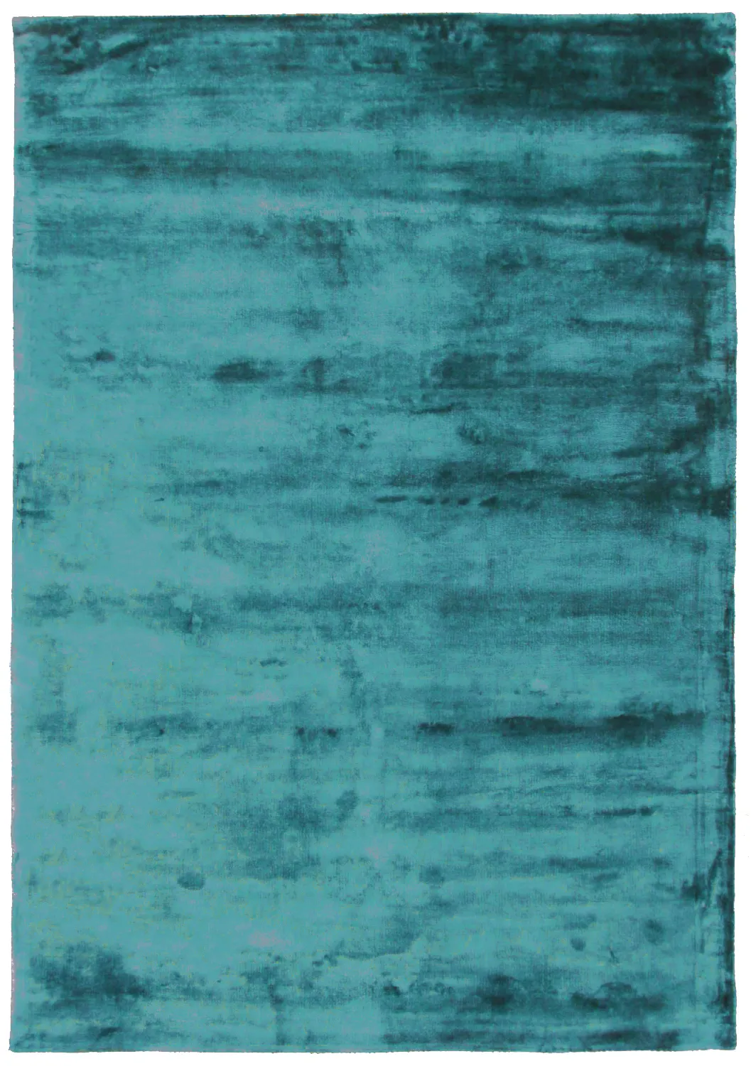 Viscose-vloerkleed - Jodhpur Special Luxury Edition (turkoois)